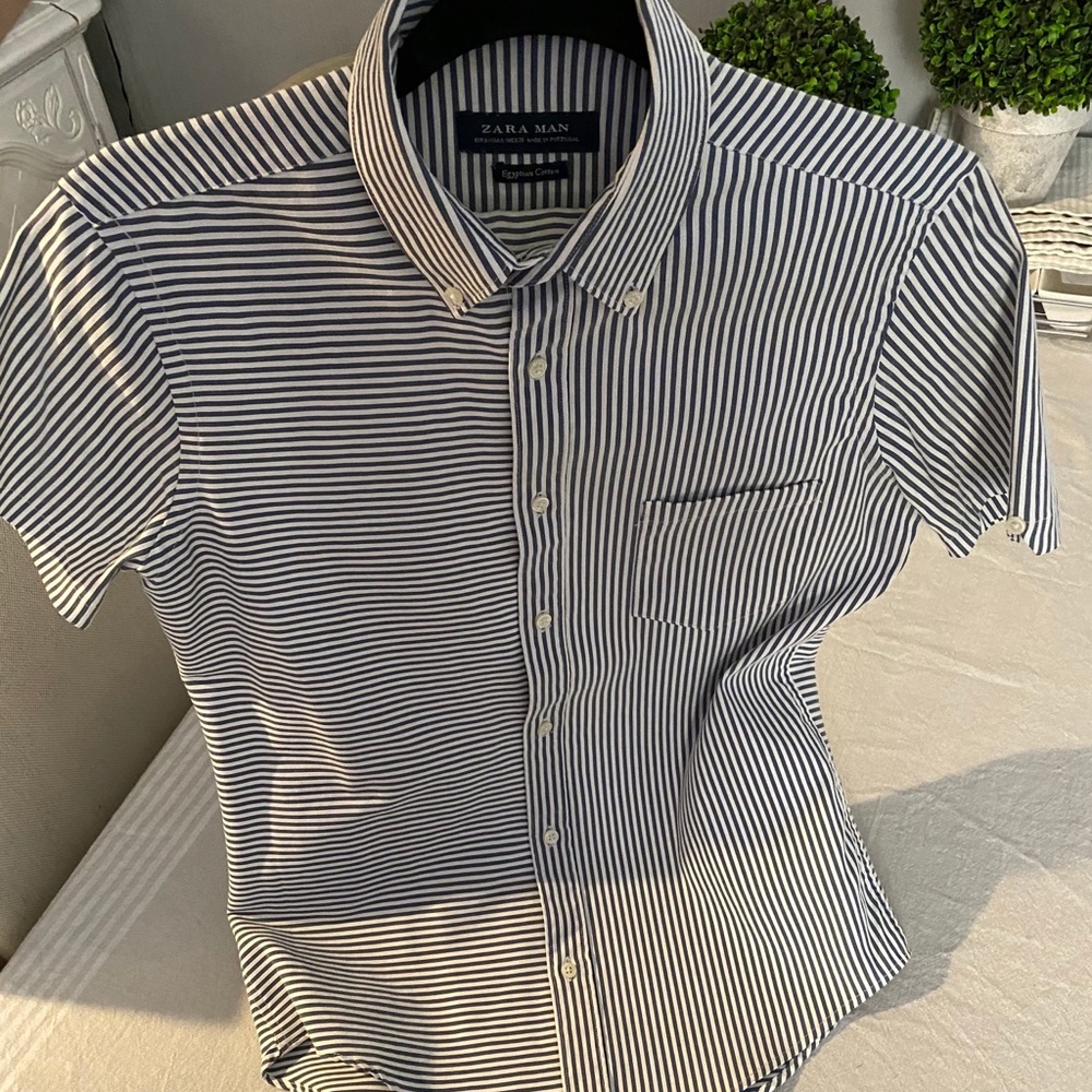 Zara men dress shirt